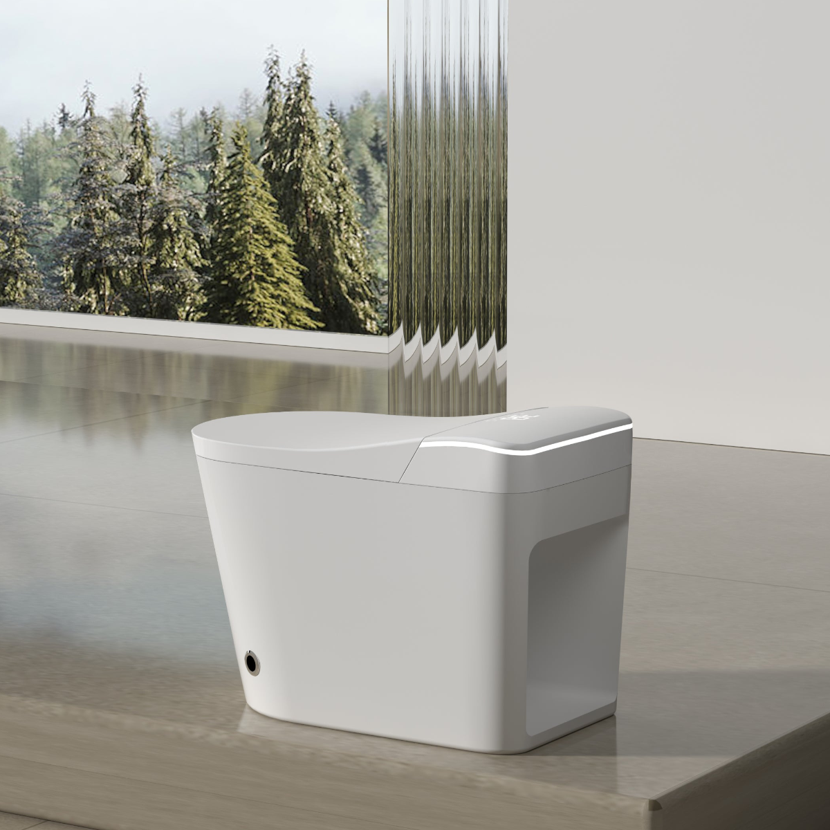 Elevate your bathroom with cutting-edge smart toilet features and sleek designs.