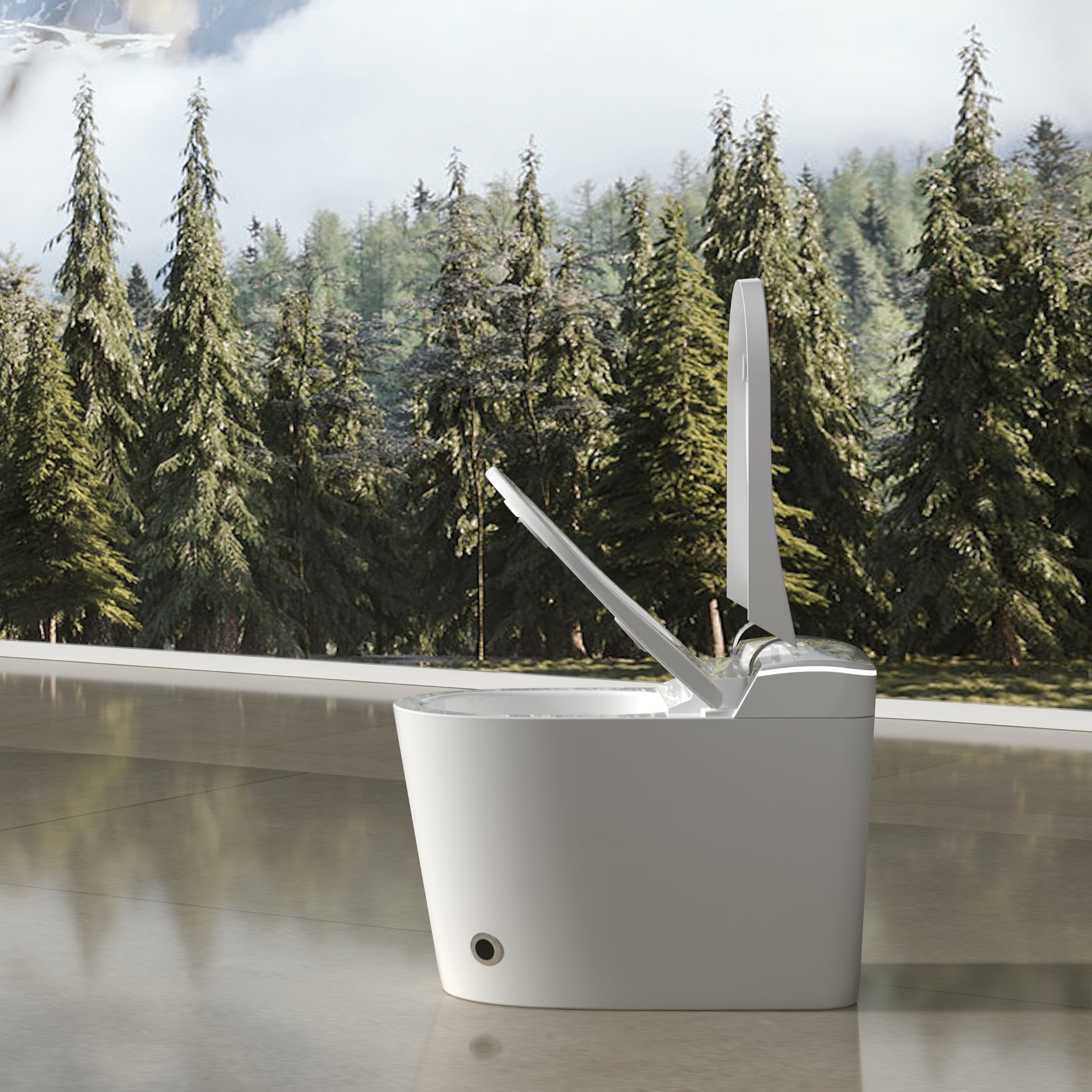 Innovative smart toilets designed for a modern, eco-friendly bathroom upgrade.